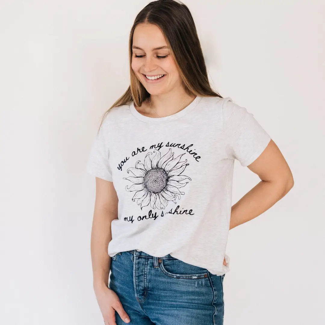 HAHA MAMA Clothing HAHA MAMA Clothing - You Are My Sunshine, My Only Sunshine- Mommy - T-Shirts