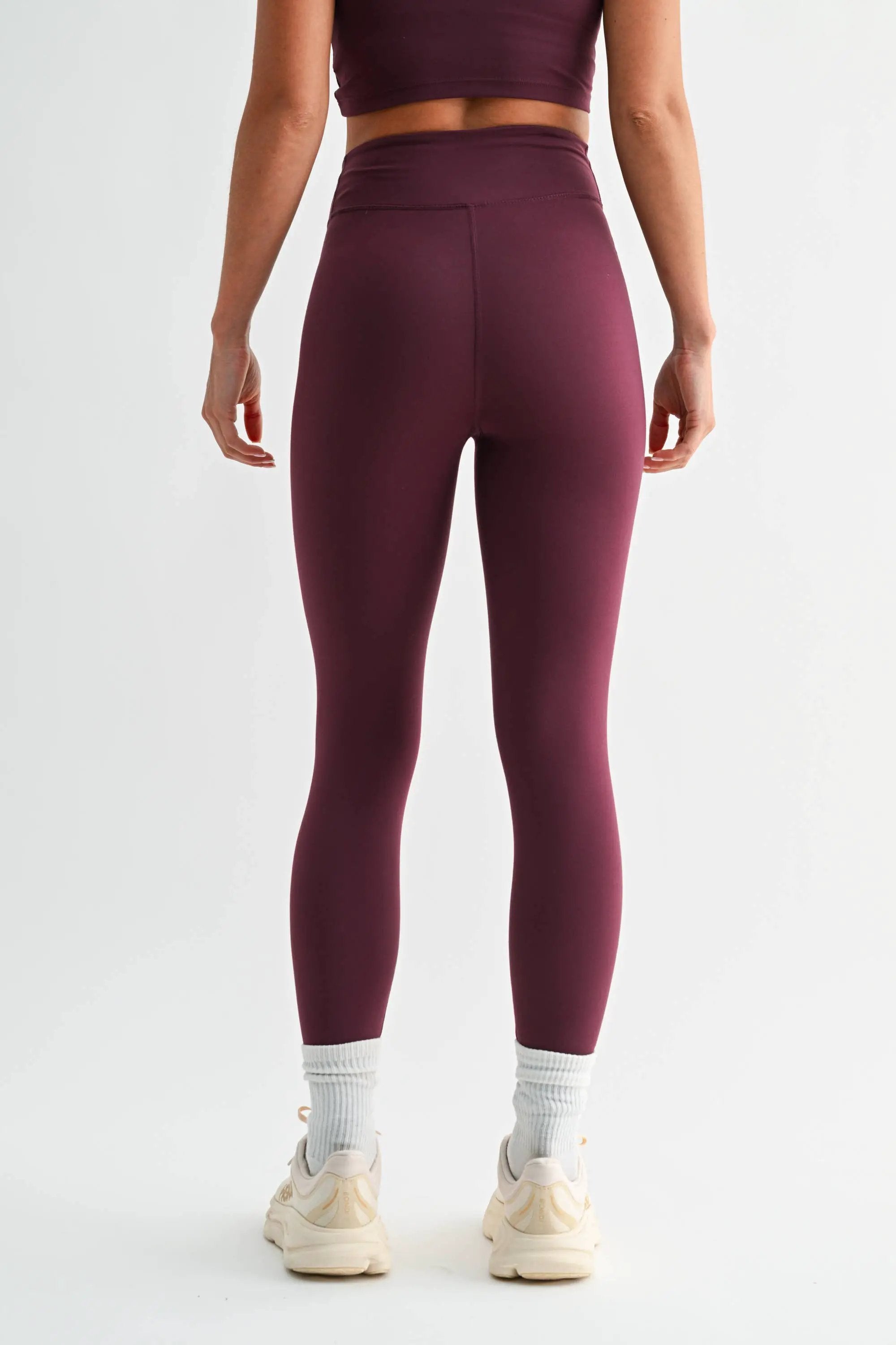 Mono B Mono B - Venice Crossover Waist Leggings - Leggings Mono B - Venice Crossover Waist Leggings