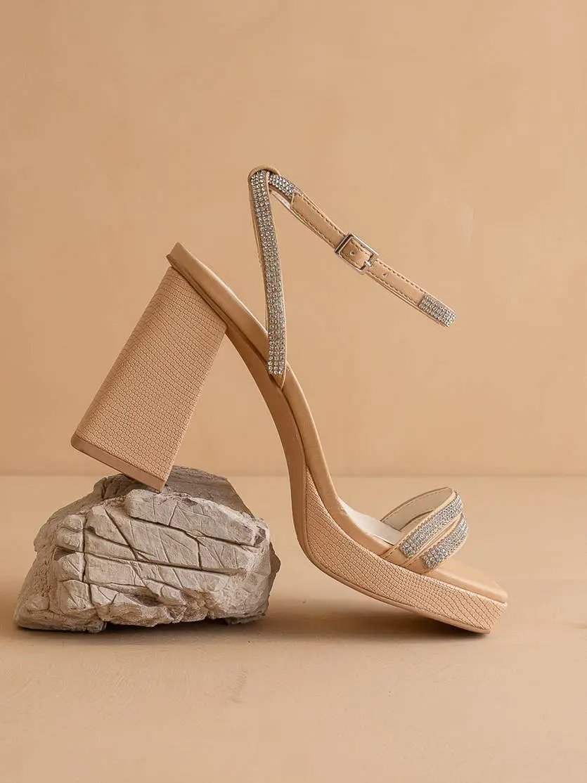 OASIS SOCIETY The Suva Strappy Heel Sandal - Heels