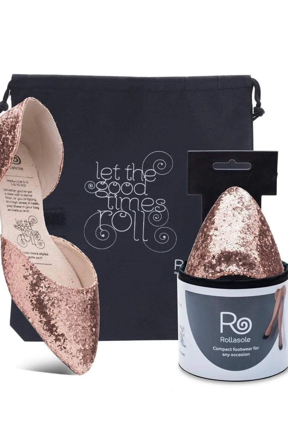 Rollasole Sparkling Rose' Flats - Flats