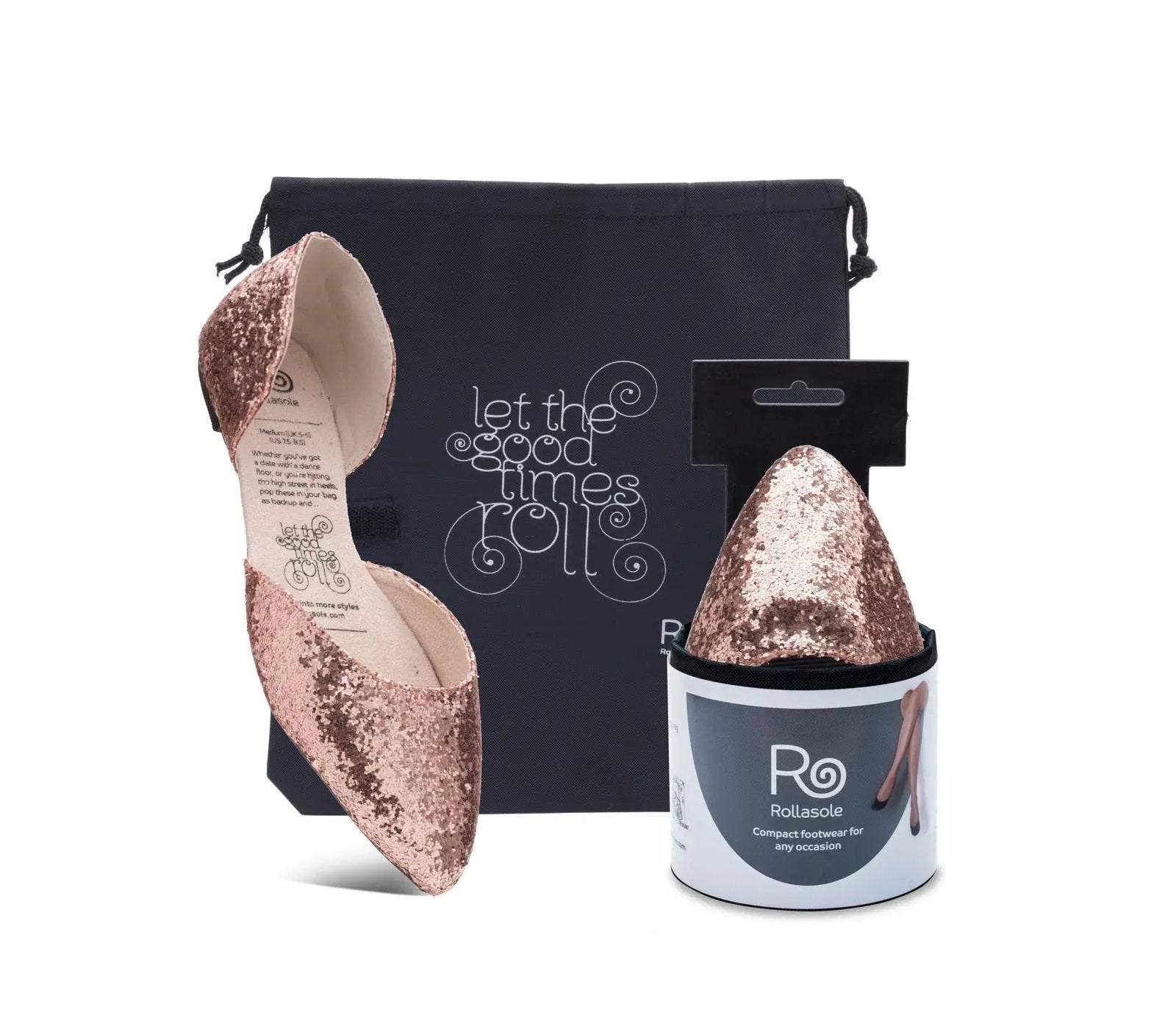 Rollasole Sparkling Rose' Flats - Flats
