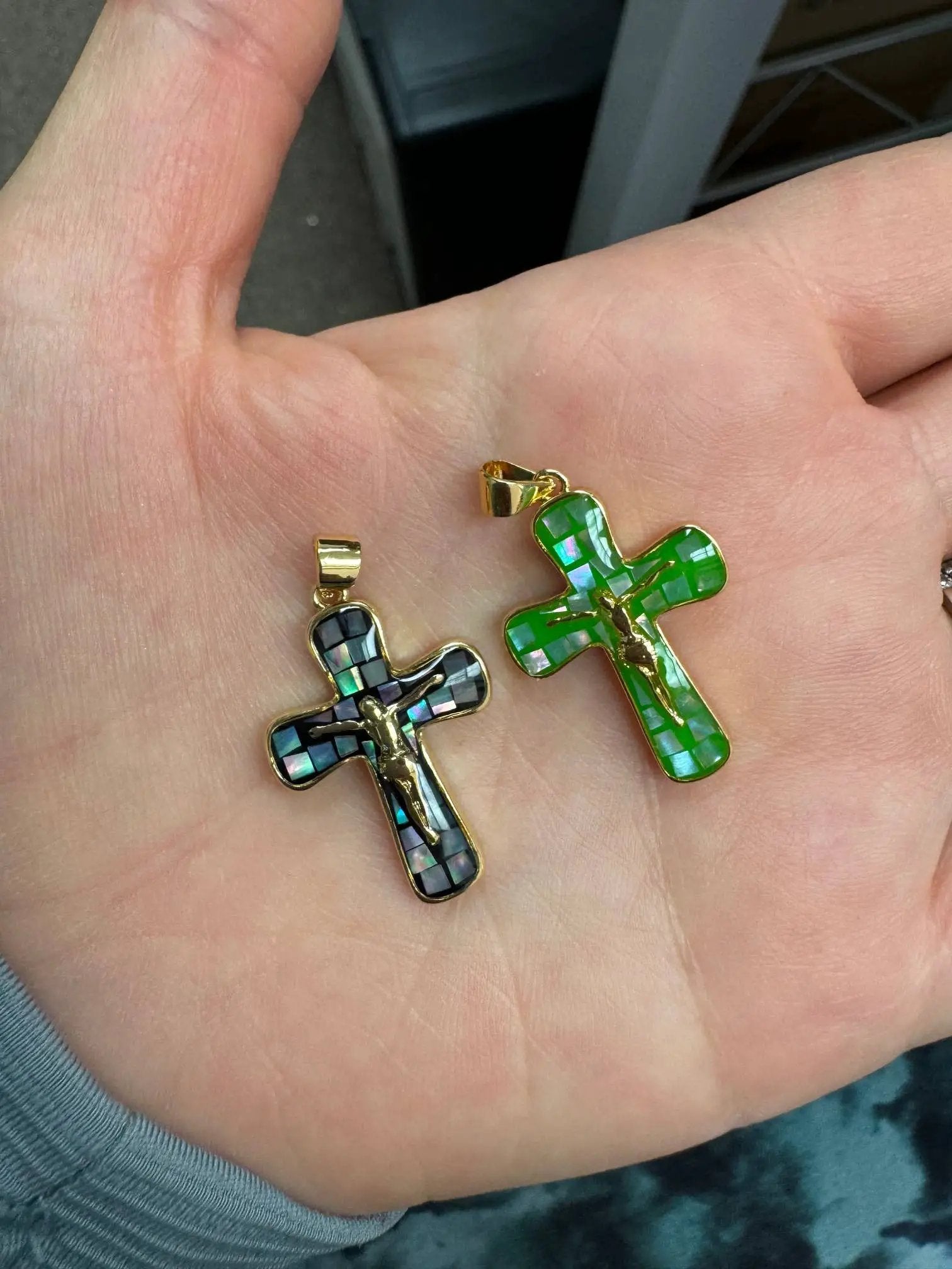Laalee Jewelry Religious Jewelry, Crucifix Cross Necklace, Religious Gift - Necklaces