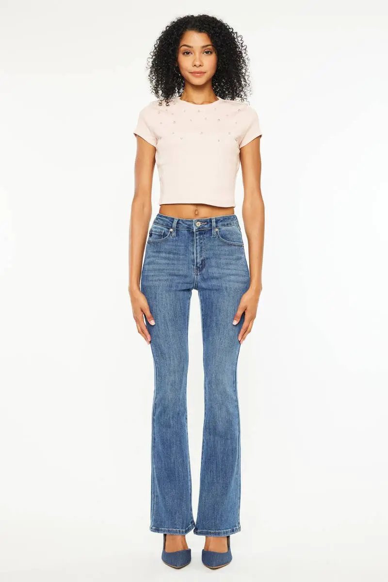 KanCan KanCan Ami High Rise Medium Wash Denim Bootcut Jeans - Jeans KanCan Ami High Rise Medium Wash Bootcut Denim Jeans