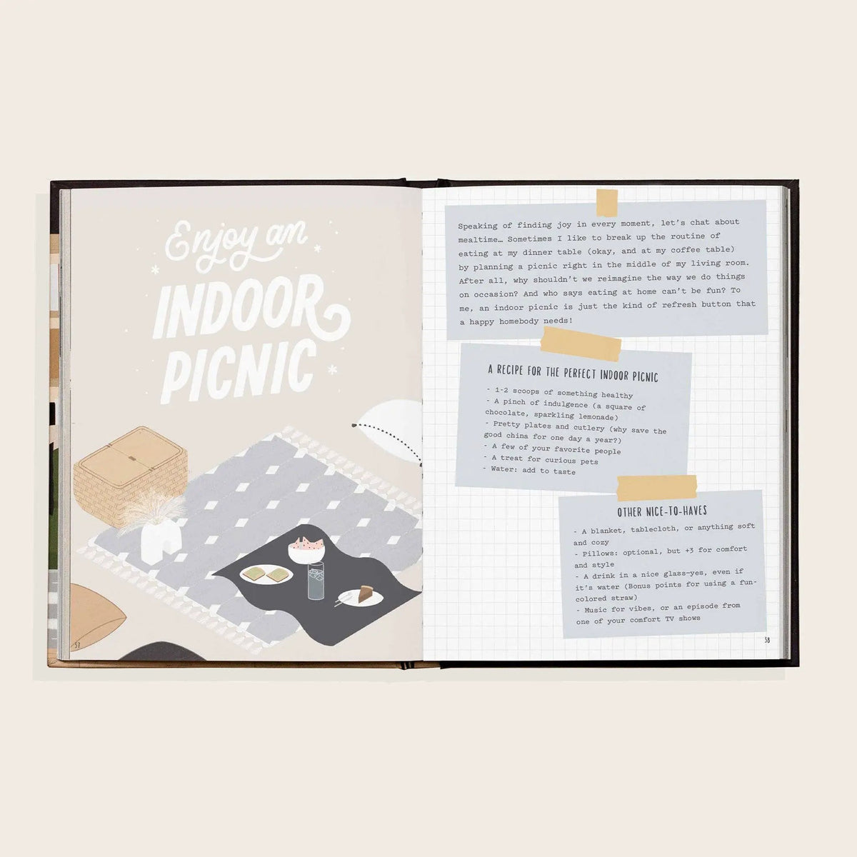 Paige Tate & Co. Paige Tate & Co. - The Happy Homebody: A Guided Journal for Introverts - Books