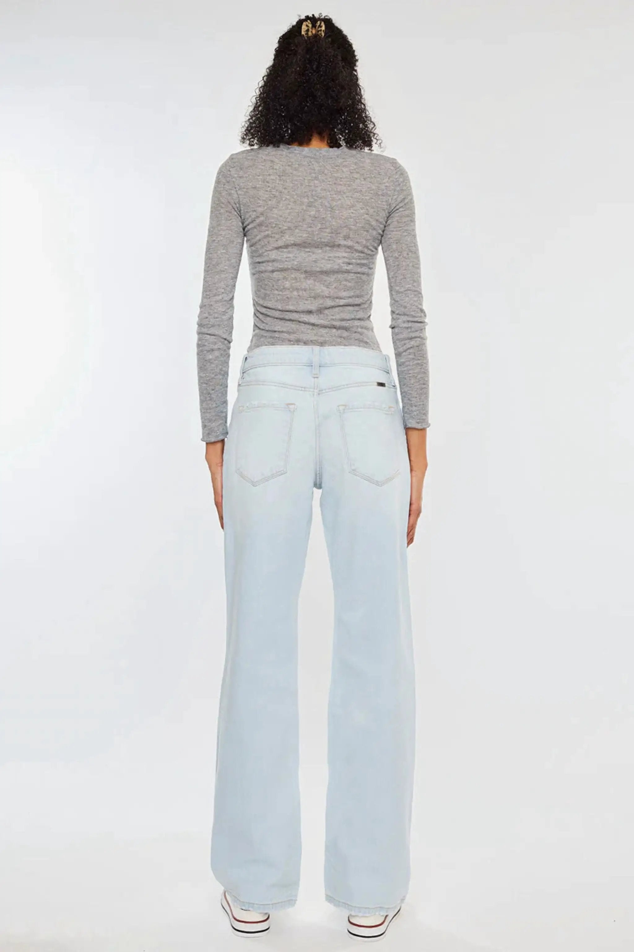 KanCan KanCan Muffy Mid Rise Boyfriend Baggy Jeans - Jeans