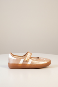 The Easy Street Mary Jane Sneaker: Rose Gold