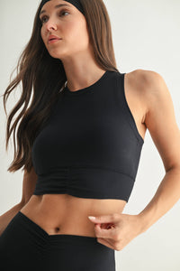 Mono B - Venice Scrunch Racerback Active Top