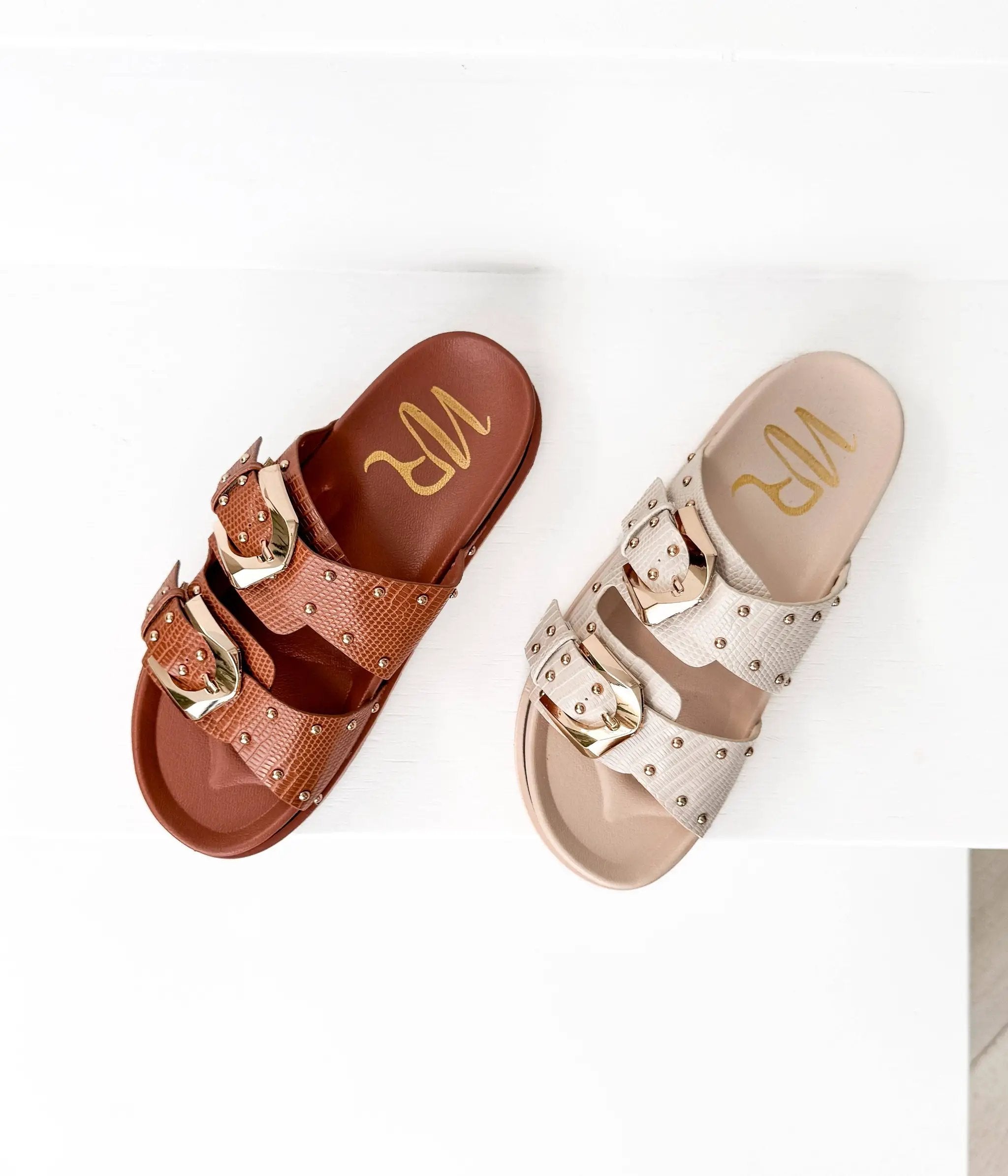 Naughty Monkey The Marigold Sandals: Cognac - Sandals
