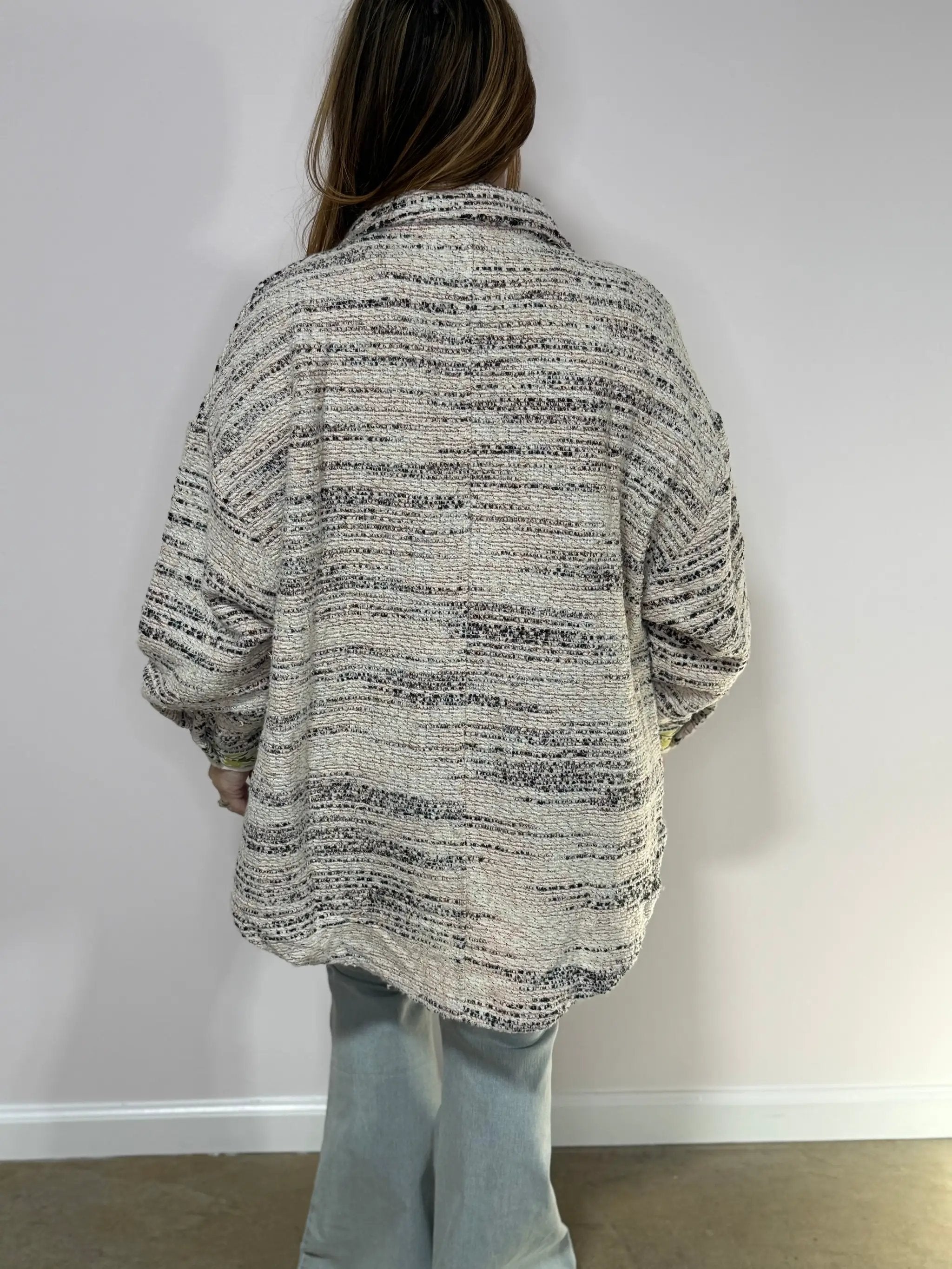 POL POL Tweed Jacket - Coats & Jackets