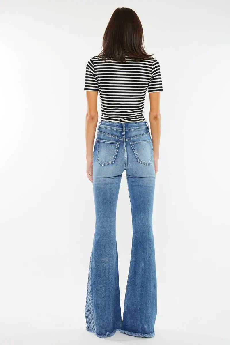Nature Denim Nature Denim - High Rise Flare Women's Jeans: 1 - Jeans