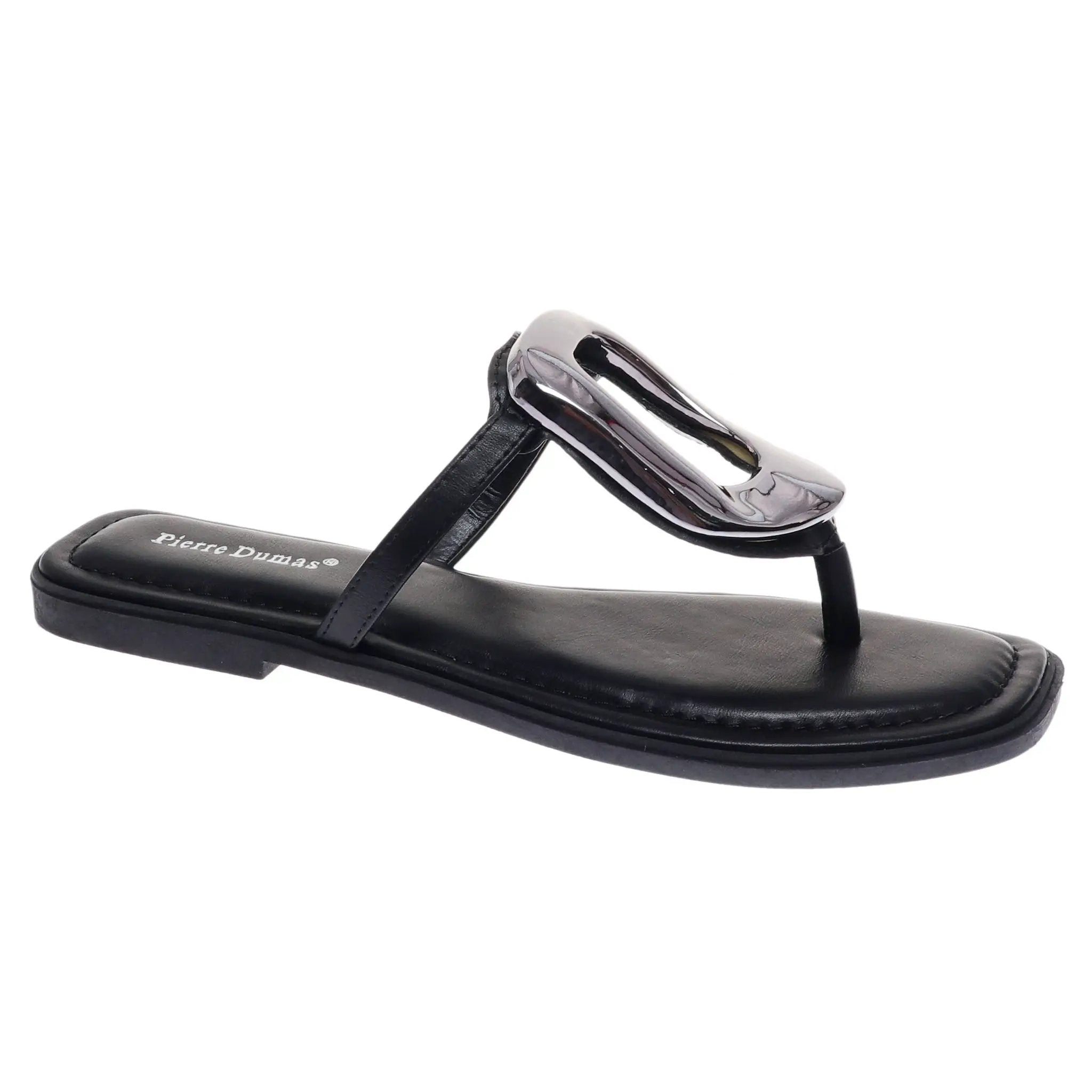 Pierre Dumas Pierre Dumas Black Empress Sandal - Sandals pierre dumas black empress sandal