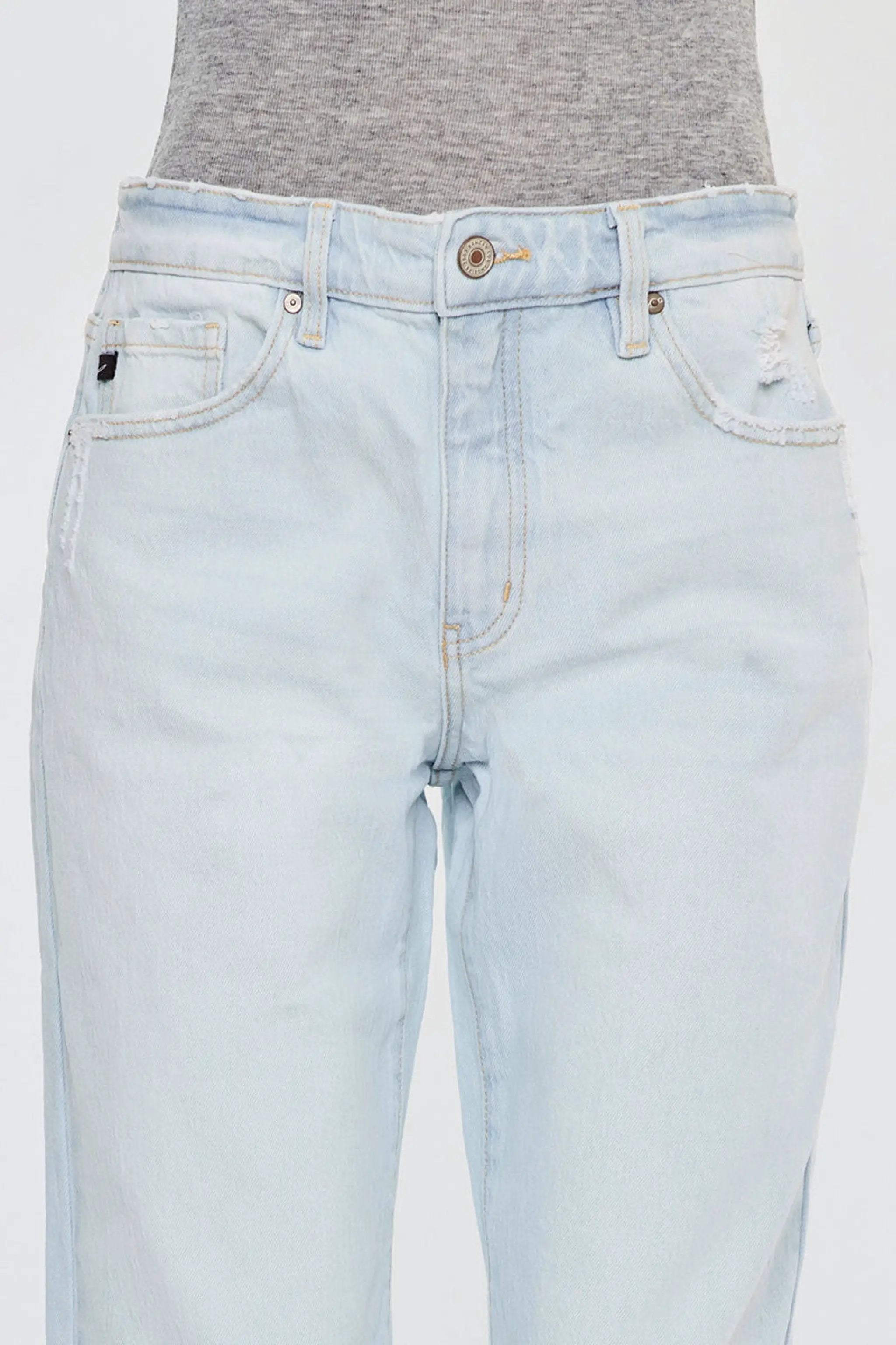 KanCan KanCan Muffy Mid Rise Boyfriend Baggy Jeans - Jeans