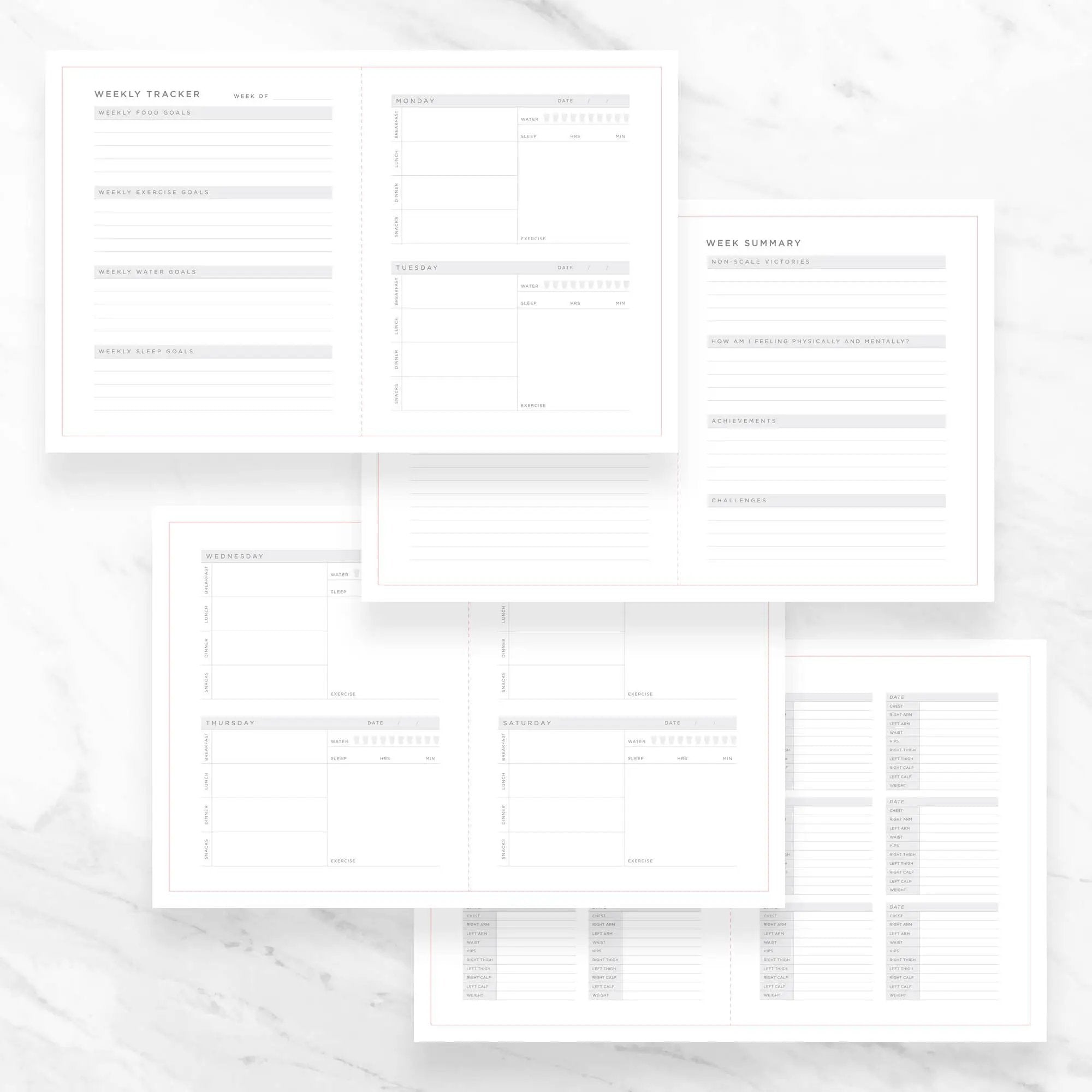 Myga Myga - Wellness Planner -