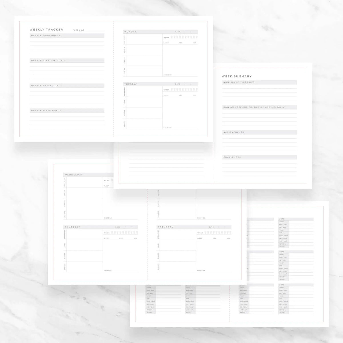 Myga Myga - Wellness Planner -