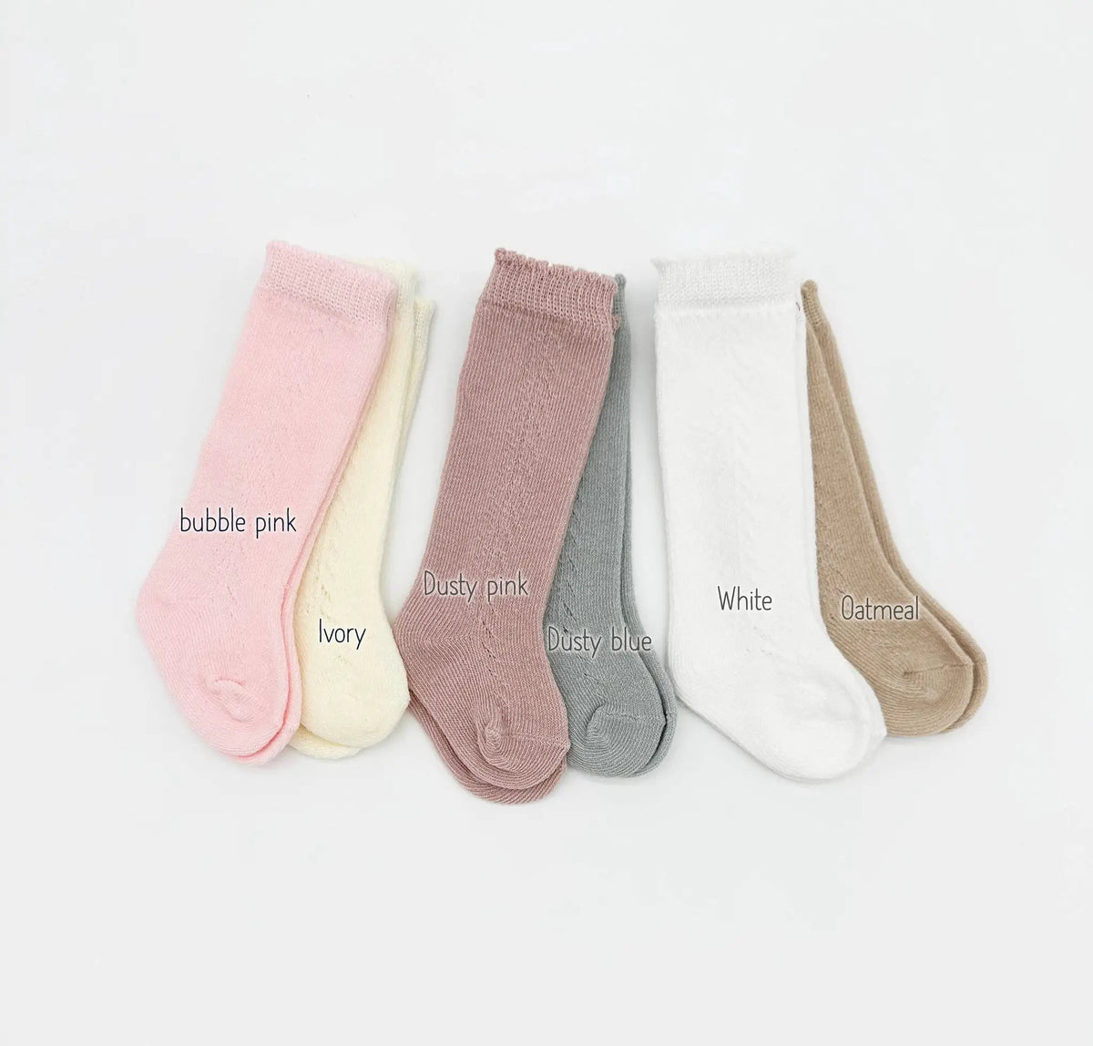 OLIVE & CRADLE Classic Knee-High Socks - Socks
