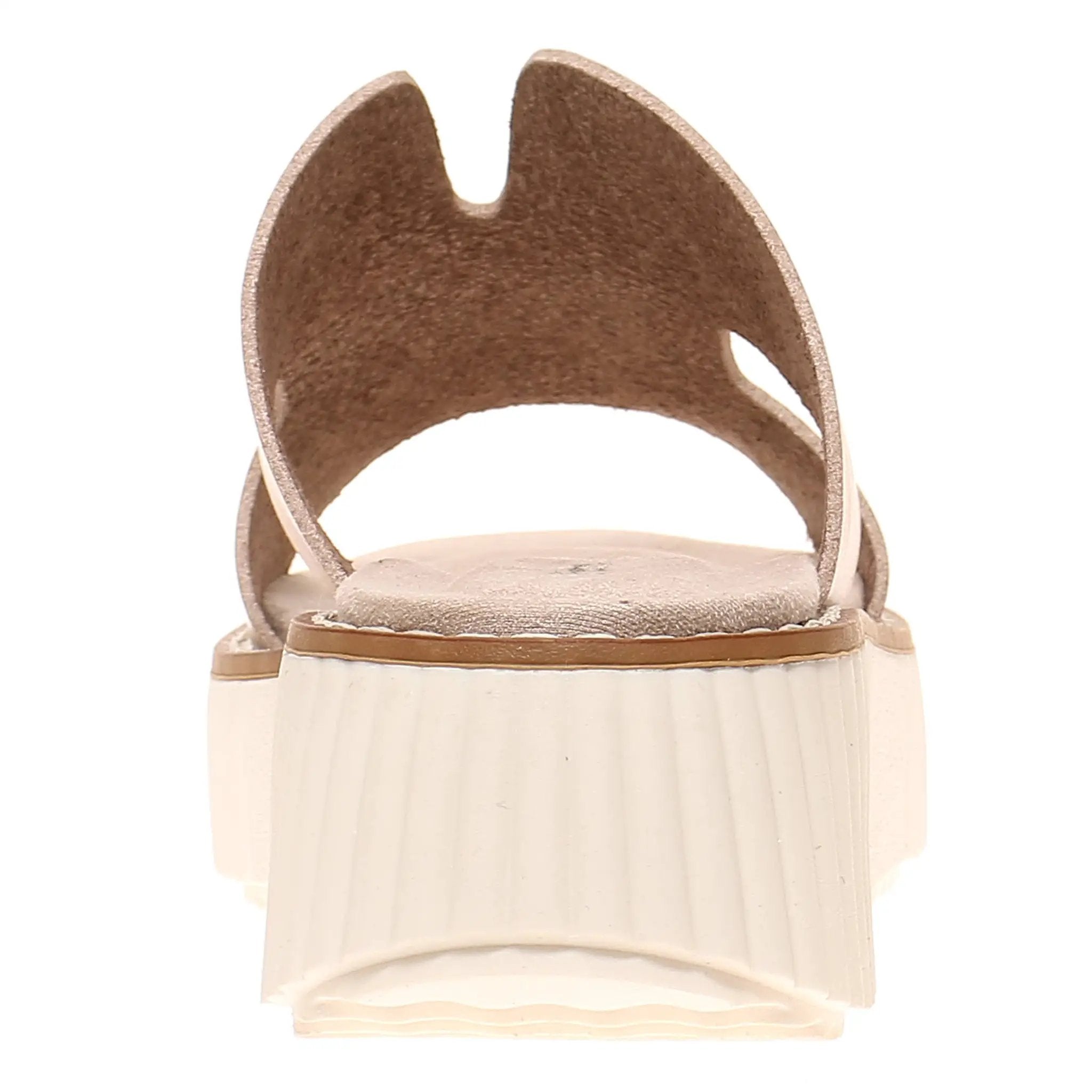 Pierre Dumas Pierre Dumas Sweet-3 Nude - Sandals Nude Wedge Sandals