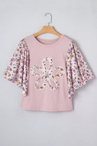 The Flora Blouse - Pink — main photo