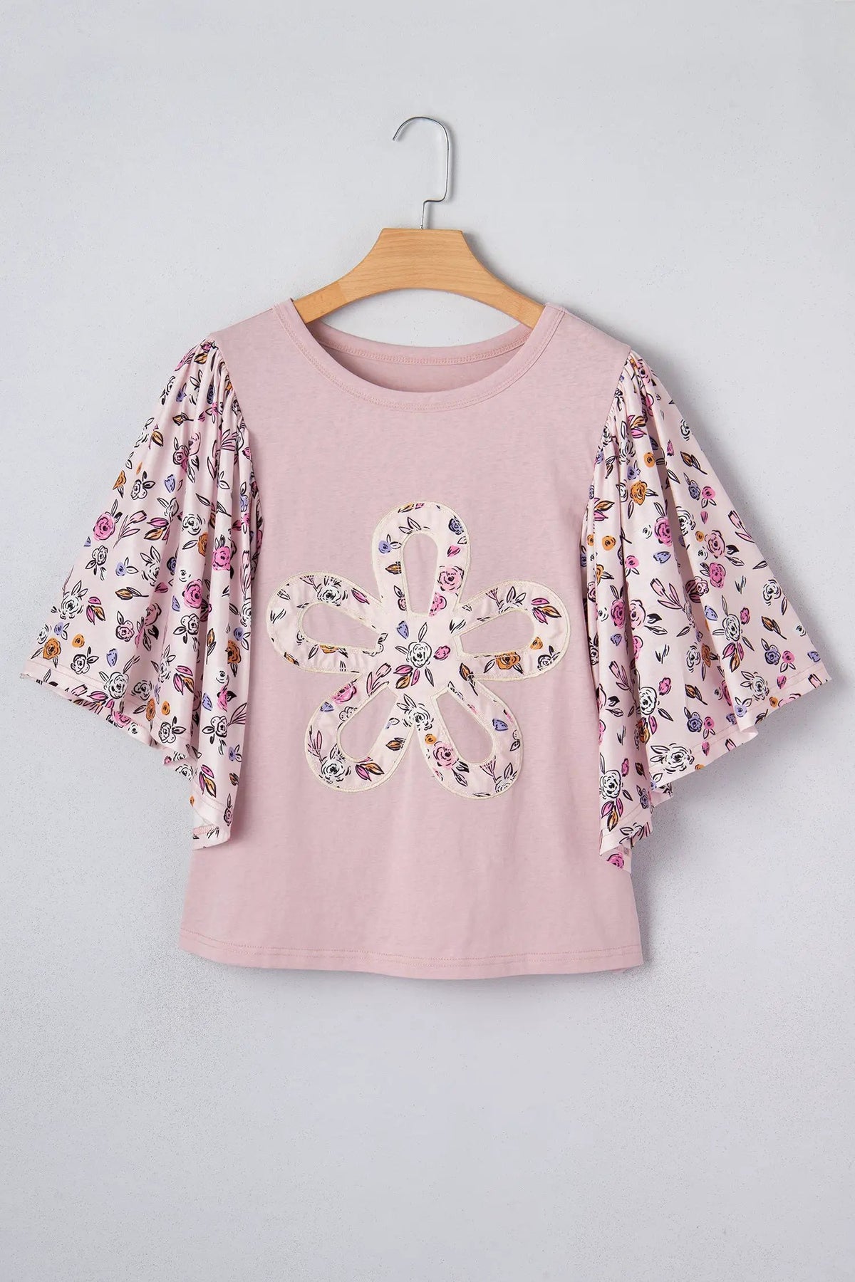 The Flora Blouse - Pink — main photo