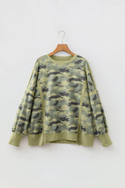 The Bexley Long Sleeve Top - Green — main photo