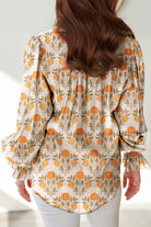 The Bristol Blouse - Orange — view 5