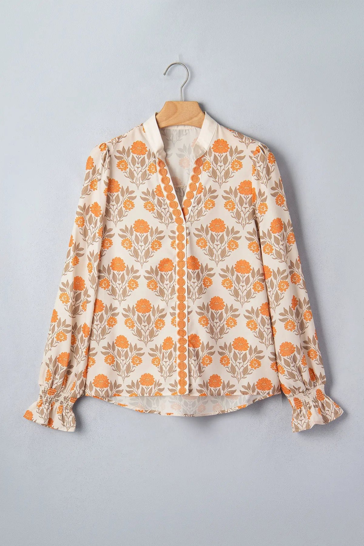 The Bristol Blouse - Orange — view 6