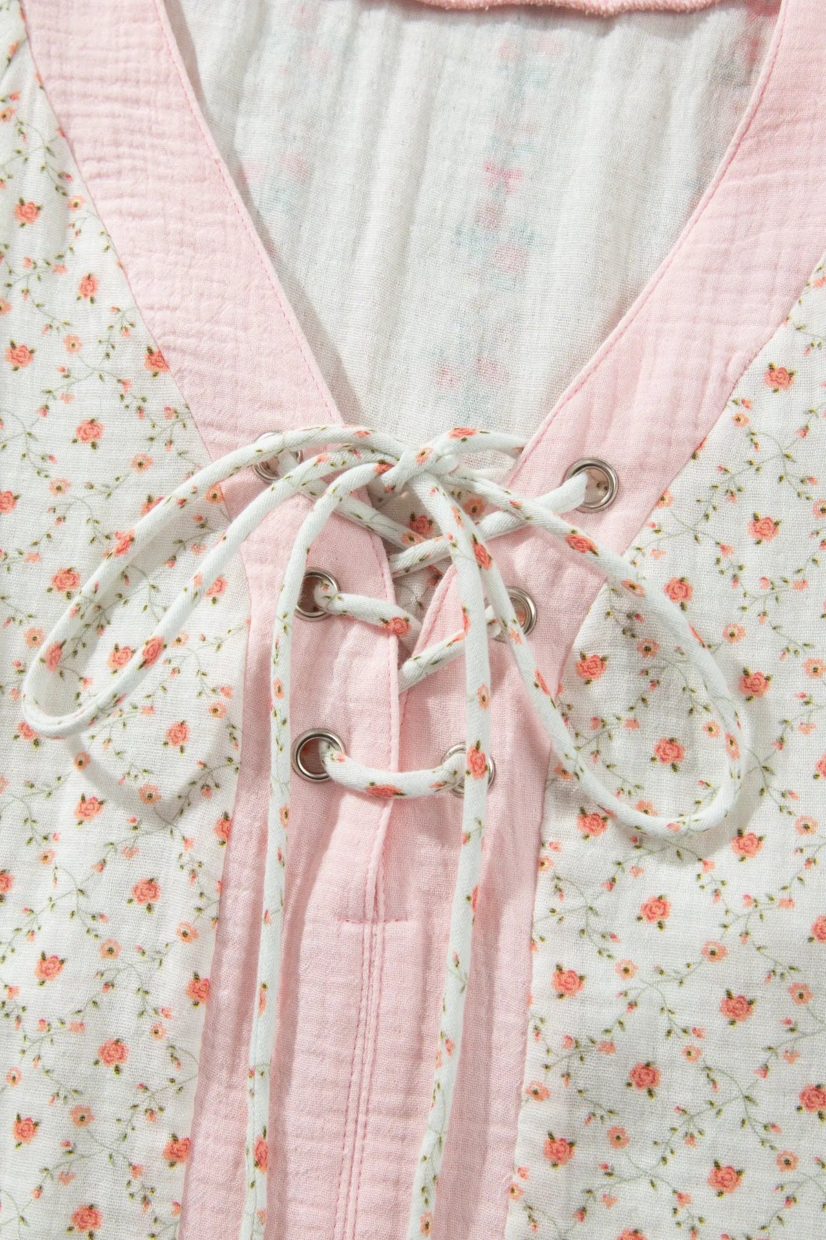 The Lydia Blouse - Beige — view 6