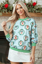 The Roxie Sweatshirt - Sky Blue — view 3