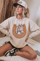 The Paige Sweatshirt - Beige — view 3