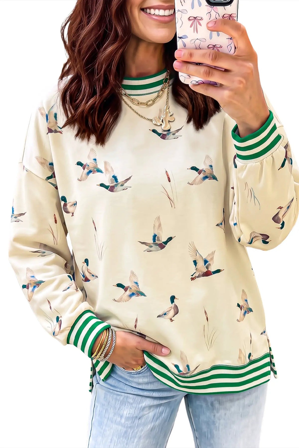 The Sydney Sweatshirt - Beige — view 3
