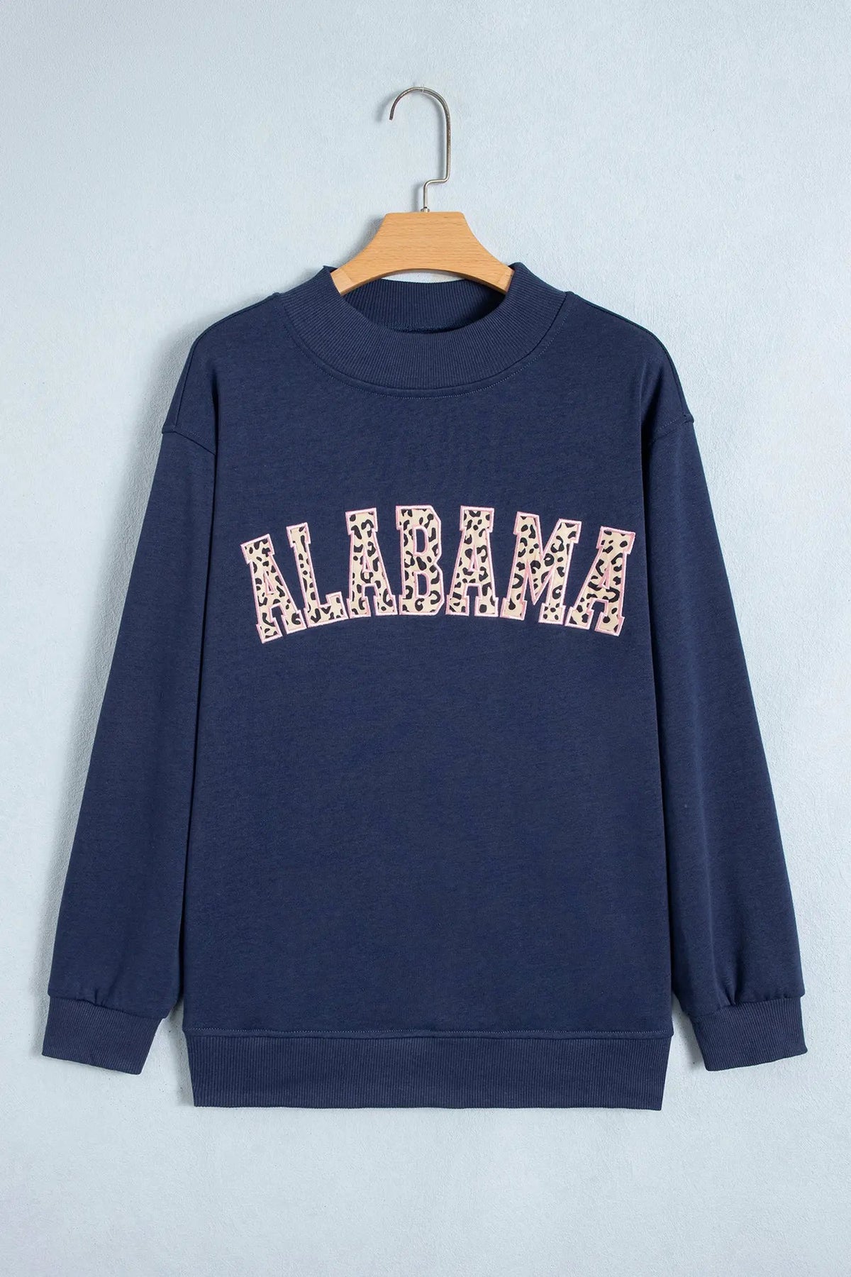 The Hallie Sweatshirt - Dirty blue — view 2