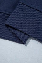 The Hallie Sweatshirt - Dirty blue — view 4