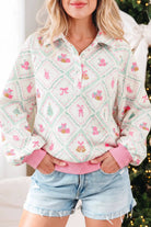 The Twyla Sweatshirt - White — main photo