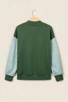 The Gemma Sweatshirt - Evergreen — view 4