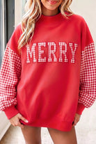 The Tilly Sweatshirt - Fiery Red — main photo