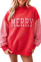 The Tilly Sweatshirt - Fiery Red — view 2