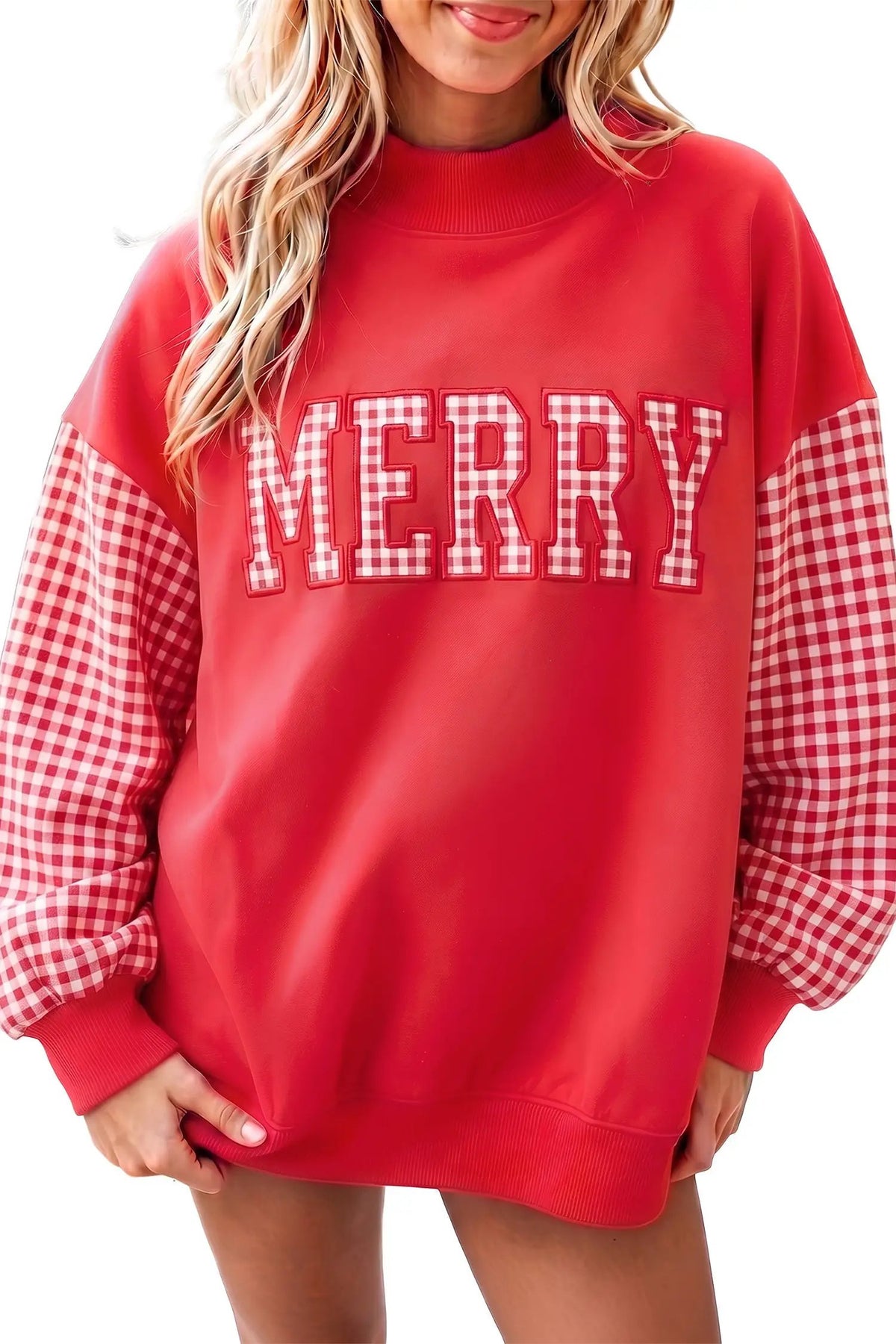 The Tilly Sweatshirt - Fiery Red — view 2