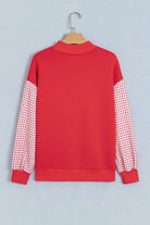 The Tilly Sweatshirt - Fiery Red — view 4