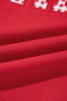 The Tilly Sweatshirt - Fiery Red — view 6