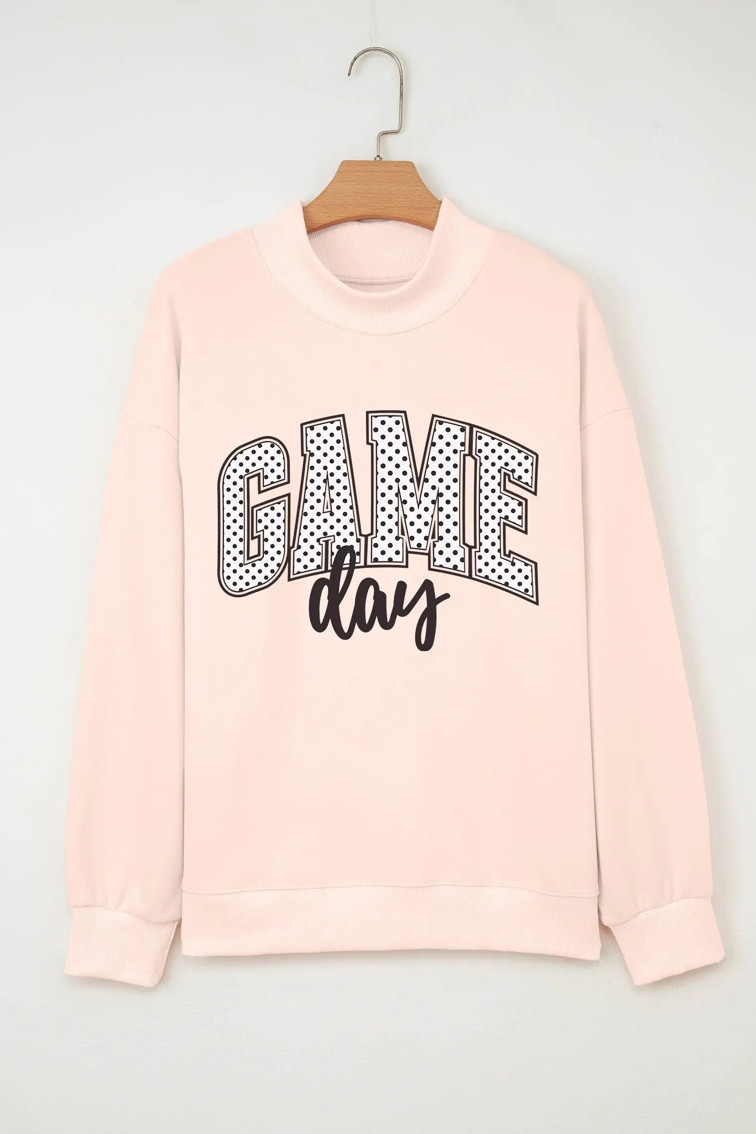 The Mika Graphic Sweatshirt - Apricot Pink — view 6