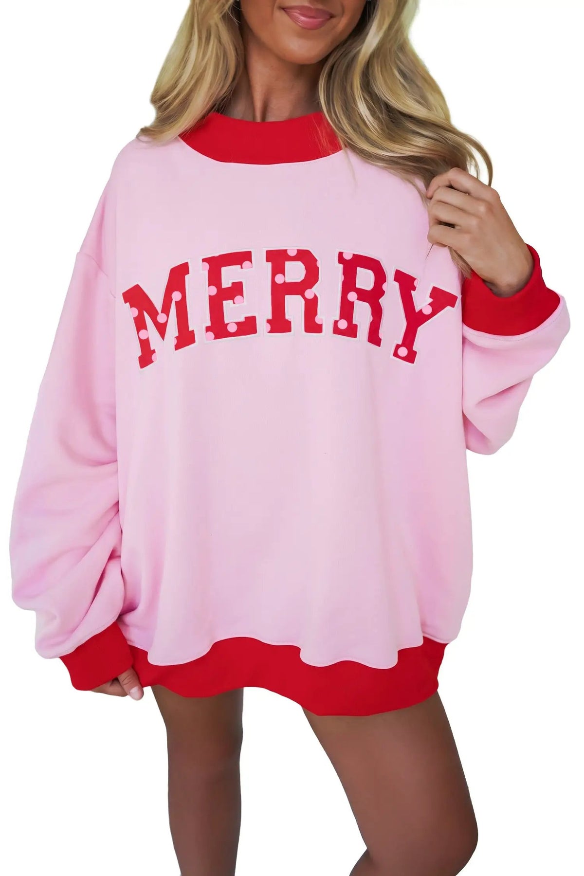 The Rumi Sweatshirt - Pink — view 2