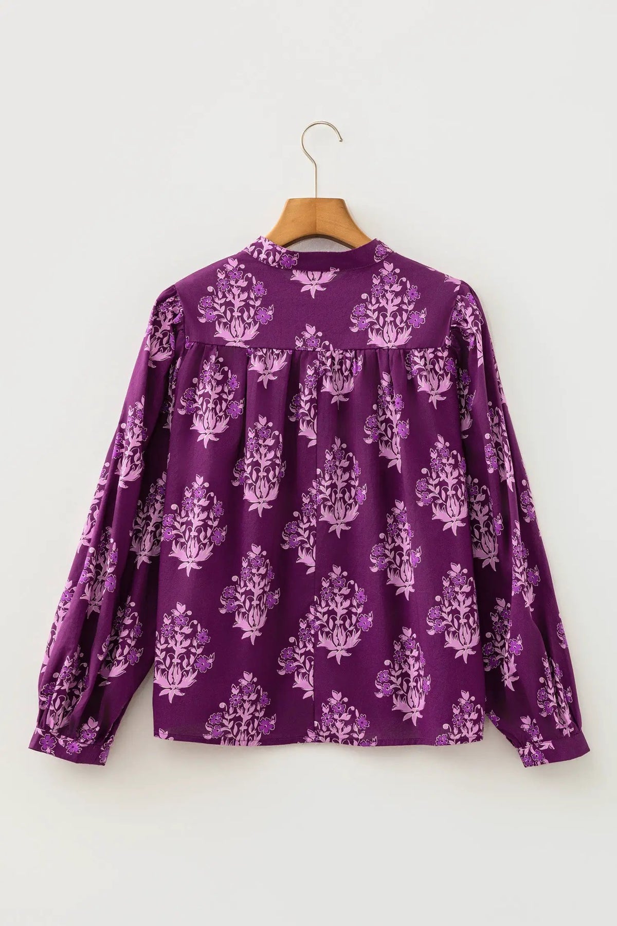 The Summer Blouse - Purple — view 5