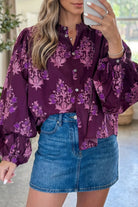 The Summer Blouse - Purple — main photo