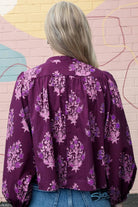 The Summer Blouse - Purple — view 4