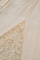 The Faye Blouse - Oatmeal — view 6