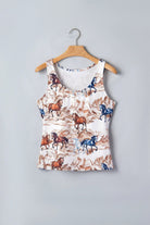 The Olive Tank Top - Brown — view 3