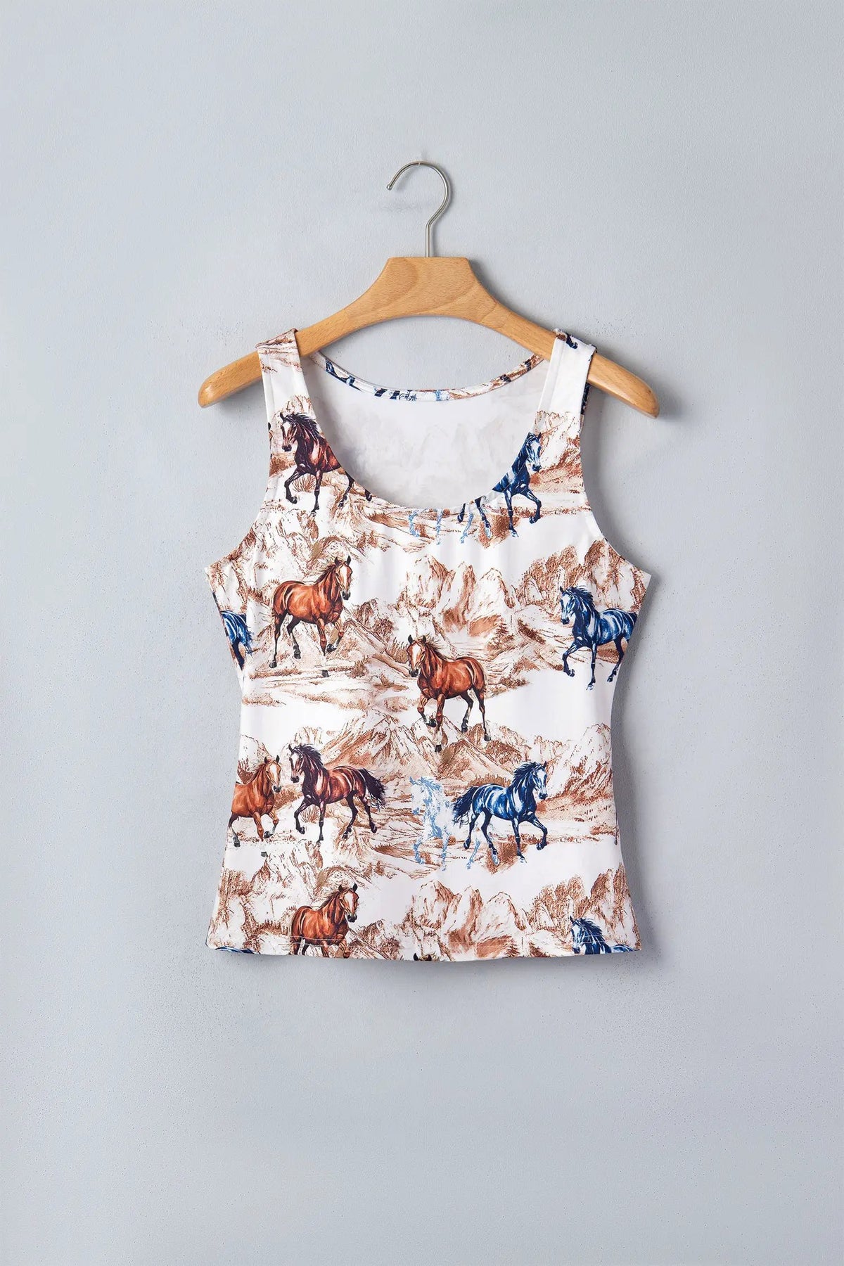 The Olive Tank Top - Brown — view 3