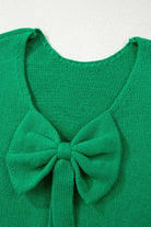 The Belle Sweater - Bright Green — view 3