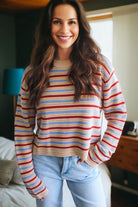 The Maddie Edit - Khaki Stripe — view 3