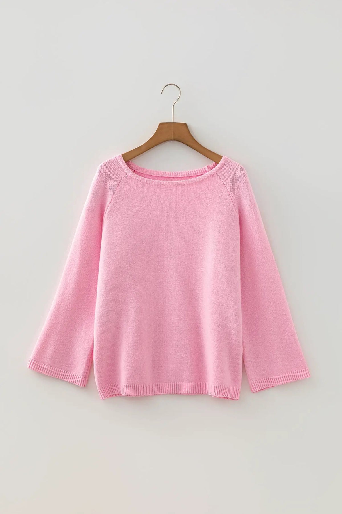 The Callie Sweater - Pink — view 4