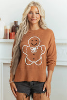 The Monroe Sweater - Brown — view 5